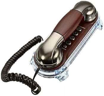 Pekos Landline Telephone | Ringer LED Indication Corded Intercom Receiver Landline Telephone for Office Home (Multi-Color)