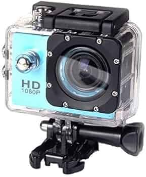 Squaircle (Deal Never Come with 5 Year Warranty Action Camera-1080P Full HD Sports Camera Underwater 30M, 140 Degree Wide-Angle Mini DV Camcorder with Multi Accessories