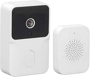 Drumstone (𝟭𝟬 𝗬𝗲𝗮𝗿𝘀 𝗪𝗮𝗿𝗿𝗮𝗻𝘁𝘆 Smart WiFi Video Doorbell – HD Video, Two-Way Audio, Motion Detection, and Remote Access for Ultimate Home Security | Night Vision & Easy Installation