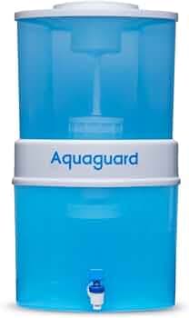 Aquaguard Amrit+ 6000 Non-Electric Water Purifier | 21L Storage | 99.99% Bacteria & Virus Removal | 4-Stage Filtration | Auto Shut-Off | Chemical Free Purification | 6-Month Warranty