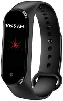 Drumstone (12 Years Warranty Smart Band M4 Fitness Tracker Watch with Heart Rate, Activity Tracker Water Resistant Body Functions Like Steps Counter, Calorie Counter, (Men and Women)_M34