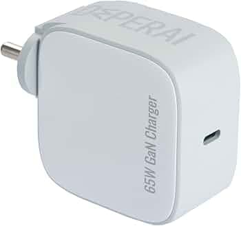 DeperAI 65W TypeC Charger[MFi-Certified], Fast Wall Charger, PD3.0 USB C Adapter, Compatible with Laptop, Tablet, iPhone, Samsung, Oppo, Vivo, All Type C Devices, Supports UFCS(White)