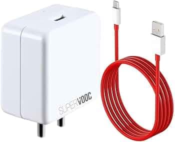 18W Fast Charger for Doogee T20mini Kid Original QC Adapter Type C 3.0A High Speed Fast Turbo Charge QC 3.0 Smart SinglePort with 1m Type-C Red Charging & Sync Cable (White, Dash, SZ.AB16)