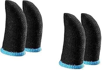 Pubg Anti-Slip Thumb Sleeve for Isuzu V-Cross 4x4 Z Prestige at Sleeve-Proof Professional Touch Screen Thumbs Finger Sleeve for Pubg Mobile Phone Game Gaming Gloves (C1, 2 Pair)