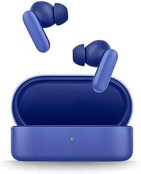 Original Earbuds Compatible with OnePlus Nord Buds 2r TWS Earbuds up to 54 Hours Playback, 2-mic Clear Calls, 3D Spatial Audio, AI Translation, 12.4mm Drivers, Dual-Device Connectivity (Dark Blue)