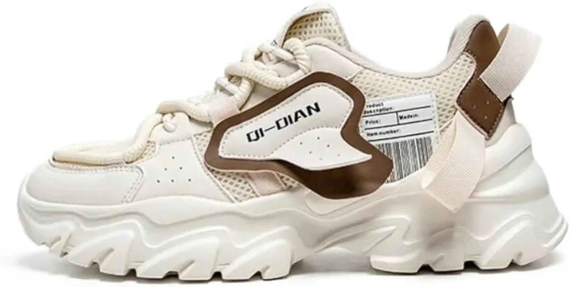 Cruiser Sneaker for Men | Lightweight & Comfortable | Stylish Lace-Up Casual Footwear with Cushioned Insole | Perfect for Versatile Outfits (2648)