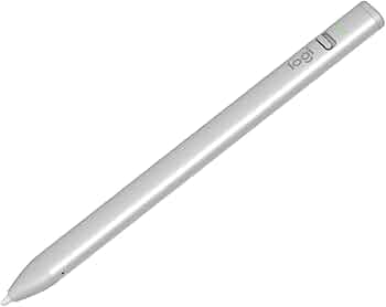 Logitech Crayon Digital Pencil for iPad (USB C Port Compatibility Only) Featuring Apple Pencil Technology, No Lag Pixel-Precision, and Dynamic Smart Tip with Fast USB C Charge
