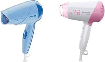 PHILIPS Hp8100/60 Hair Dryer (Blue) & Philips Hp8120/00 Hair Dryer (Pink), 1200 Watts