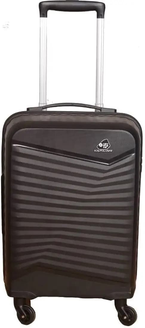 American Tourister Polycarboante Hard 4 Spinner Large Check-In Suitcase (79 Cm) - Rock Lite 79 (Large Size) - Black