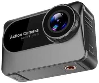 Mabron H32 4K 1080 Action Camera, Dual 2 Inch LCD Screen 16 MP Image Sensor 170 Wide-Angle Lens Sports Camera