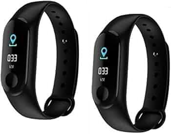 TechKing Combo Pack of 2 Items - Smart Fitness Activity Fitness Tracker Band, Smart Fitness Activity Fitness Tracker Band (1 Year Warranty)