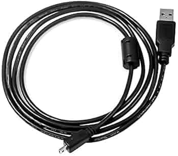 Truvic Replacement 2.0 USB Data Charger Cable for Coolpix S01 S2600 S2900 S4200 S4300 S6100 Nikon Camera PC Laptop