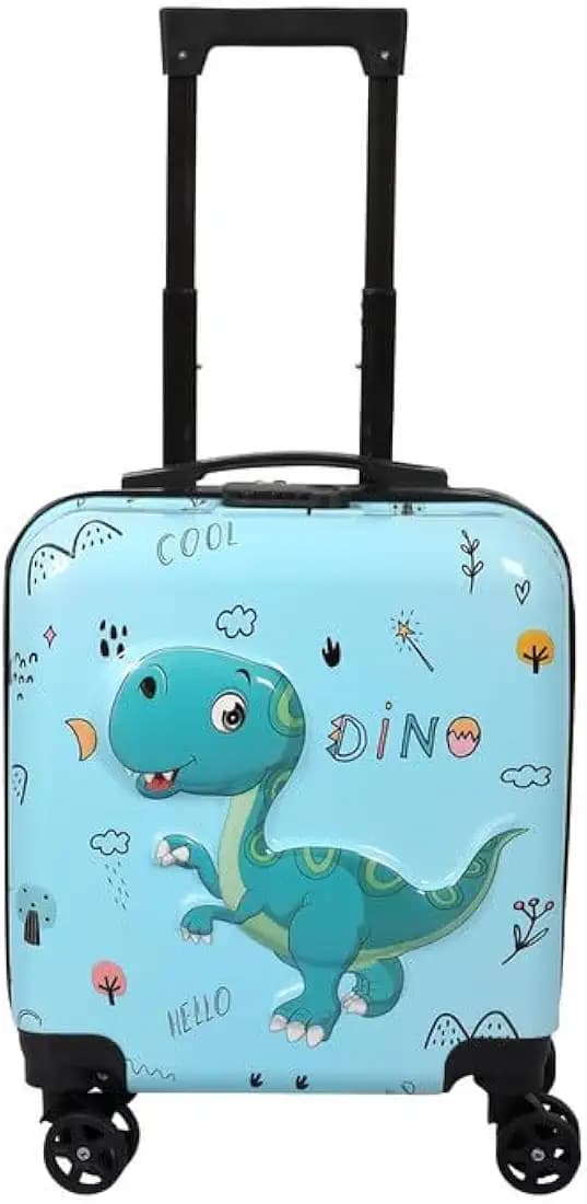 Polo Class Trendy Cute Kids Trolley Bag - Blue