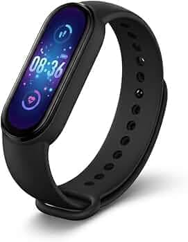 Drumstone M7 Smart Fitness Band with Heart Rate Monitor, Step & Sleep Tracker, Waterproof Bluetooth Fitness Tracker for Men & Women | iOS (Black) -(𝐒𝐏𝐄𝐂𝐈𝐀𝐋 𝟏𝟓 𝐘𝐄𝐀𝐑𝐒 𝐖𝐀𝐑𝐑𝐀𝐍𝐓𝐘)