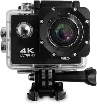 ROCKTECH 4K Action Camera with Accessories Kit | WiFi | 16 MP | 170 Degree Wide Angle Lens | 30m Underwater Waterproof Underwater Camera for YouTube Vlogging, Bike Helmet Motovlogging & Travel Vlog