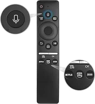 Smart TV Remote Compatible with Samsung LED UHD QLED 4K Smart TV Replacement for BN59 Series with Shortcut Buttons (LED 300 Voice)