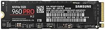 Samsung 960 Pro 1TB Internal Solid State Drive (MZ-V6P1T0BW)
