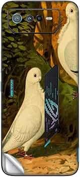 GADGETS WRAP Printed Vinyl Skin Sticker Decal for Asus Rog Phone 6 - Pigeon Multicolor