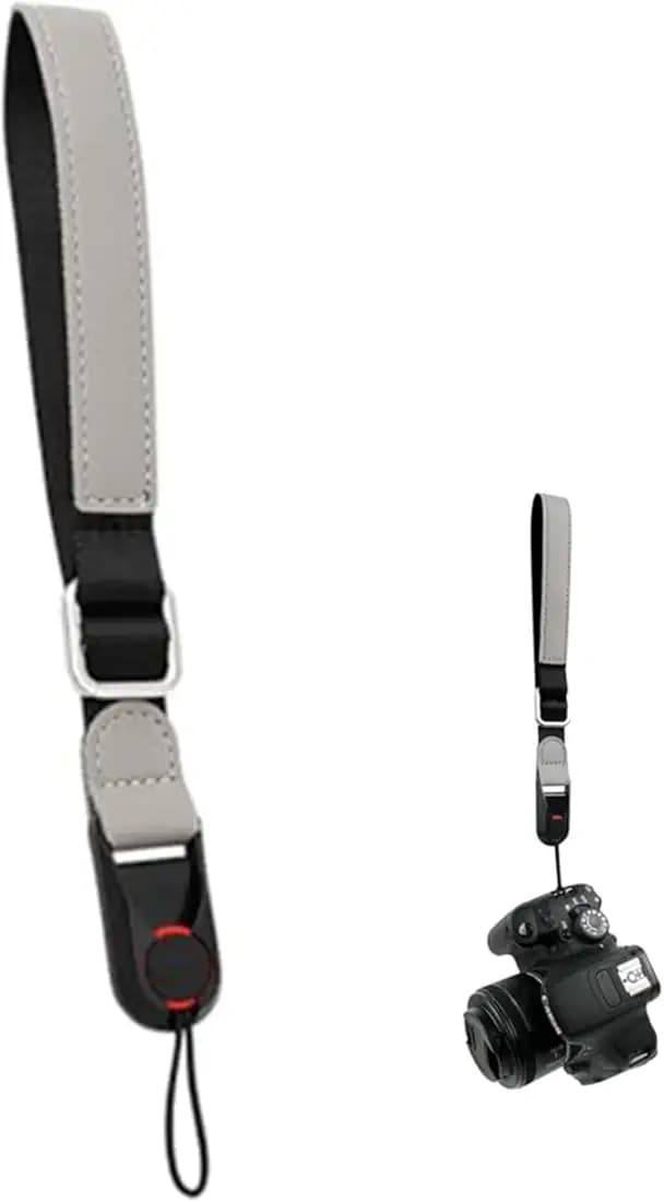 Camera Belt Strap for Mirrorless Camera, Camera Strap, Quick Release Wrist Strap for Photography, Secure Hand Strap for DSLR Cameras, Single Unit Camera Accessory