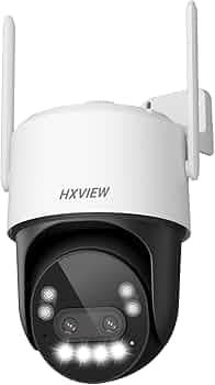 4K PTZ Security Camera Outdoor with Rapid 10X Hybrid Zoom, 355°Pan & 90° Tilt, True 8MP Dual-Lens WiFi Camera with Auto Tracking, AI Human/Vehicle/Pet Detection, Color Night Vision, RTSP