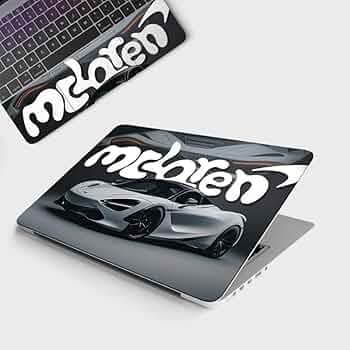 CAR Laptop Skin Top+Wrist Pad Vinyl Laptop Skin for 14 Inches Laptops Compatible for Hp-Dell-Sony-Lenovo-Asus etc. (14x10 Inches) Floral P-28