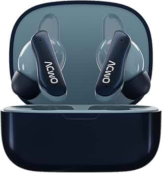 ACwO Dwots 111 Wireless in Ear Earbuds|Up to 75Hrs Battery Life|10Mm Spatial Drivers|Noise-Free Calls with 4 Noise Cancellation Mics|Bluetooth V5.4|Dedicated Cinematic & Bass Mode (Comet Blue)