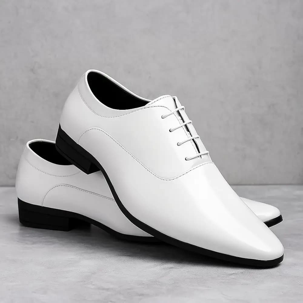 Shoe Island ® Icon-X ™ Fashionable Red Black Leather Trendy Modern Lace Ups Running Basketball Sports Casual Shoes Sneakers for Men (BAB5015)