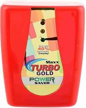 Super Maxx Heavy Duty Electricity Saving Device 178 RED | Maxx Turbo Gold Power Saver | Energy Saving Stabilizer for Home & Office | Voltage Optimization Device for AC, Fridge, TV & Heavy Appliances