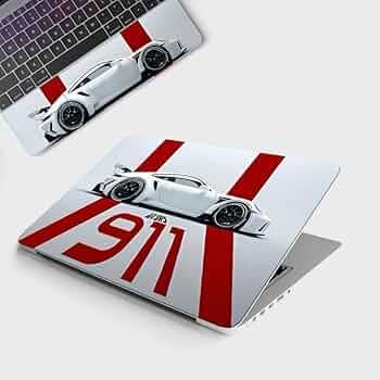 911 Laptop Skin Top+Wrist Pad Vinyl Laptop Skin for 10 to 12 Inches Laptops Compatible for Hp-Dell-Sony-Lenovo-Asus etc. (12x9.2 Inches) Floral P-50