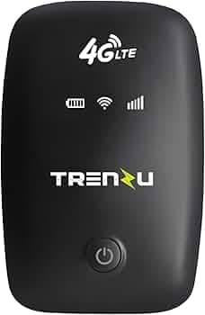 4G/5G WiFi Dongle with SIM Slot | Portable Wireless Hotspot Device | Up to 150 Mbps Speed | 2100mAh Battery | Supports 10 Devices | Pocket WiFi Data Card for Laptop & Travel (Black)