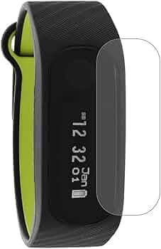 DVTECH Tempered Glass Fastrack Reflex 2.0 Swd90059Pp05 Unbreakable Protection Crystal Clear View Smart Band Compatible Flexible Screen ProtectorFor Smartwatch (Pack Of 2)