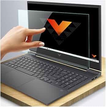 Saco 15.6 Inch Anti Glare Screen Guard Compatible For 2025-2022 HP Victus 15-FA and 15-FB Series 15.6 inch Gaming Laptop, Anti Reflection