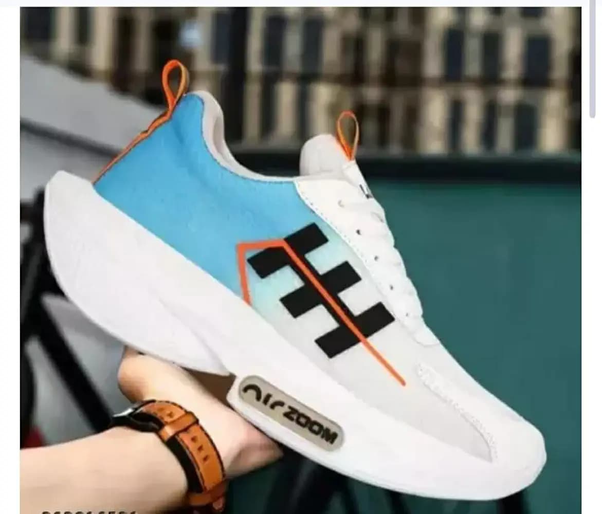 DENSU Sneaker Casual Shoes for Men | Soft Cushion Insole, Slip-Resistance, Dynamic Feet Support & Arch Support (D_H_6) Multi