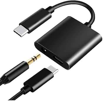 Type-C to 3.5 mm Aux Audio & USB Charging Splitter for Xiaomi Mi 10T Pro 5G Original Audio Jack 2 in1 Adapter Music Headphone Splitter & Type C USB Charging Cable Converter Earphone Headphone Hands-Free Type-C to 3.5 mm Head Aux Audio USB Cable and Headphone (Straight JACK1 - CP4, Multi)