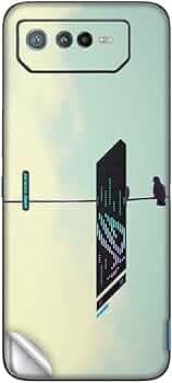 GADGETS WRAP Printed Vinyl Skin Sticker Decal for Asus Rog Phone 6 - Pigeons Multicolor