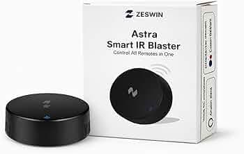 Astra Smart WiFi IR Control Hub Universal Remote for AC, TV, Set Top Box, Air Cooler & Home Theatre | Works with Alexa, Google Assistant & Siri | All-in-One Infrared Blaster