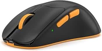 Cosmic Byte Ignis Wireless Tri-Mode Gaming Mouse | 2.4GHz + Bluetooth + Wired | PixArt 3311 Sensor | Ultra-Lightweight 54g | 12000 DPI | 1000Hz Polling | 400mAh Battery | Software Support (Black)