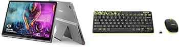 Lenovo Tab Plus with Octa JBL Hi-Fi Speakers| 8 GB RAM, 128 GB ROM| 11.5 Inch, 2K, 90 Hz Refresh| Wi-Fi Tablet| Android 14| 45 W Fast Charger + Logitech MK240 Nano Wireless USB Keyboard and Mouse Set