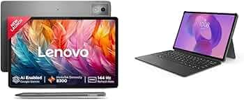 Lenovo Idea Tab Pro with Pen Plus + Wireless Keyboard with Touchpad | 12.7" 3K 144 Hz Display | 12 GB RAM, 256 GB ROM Tablet