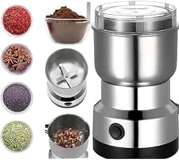 Nima Mixer Grinder Smash Machine Stainless Steel Multifunctional Electric Grinder & Chopper Dried Spice Hurbal Masala Coffee Beans, Nuts & Grains, Household Mixer, Powerful Motor Blender (A*)