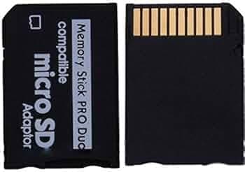 BVG Pro Duo Card Reader PSP Adapter Micro Sd to Pro Duo Memory Card Adapter New