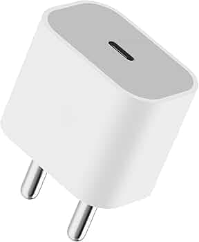 iPhone Charger Original 20W Adapter Fast USB Type C for i Phone 16/16 Plus/16 Pro/16 Pro Max, 15/15 Plus/15 Pro/15 Pro Max, 14/13/12 & Others PD 3.0 20 Watt BIS Certified 2 Years Warranty