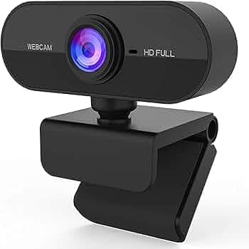 Plug-and-Play Full HD 1080p Webcam with Microphone, Autofocus, Adjustable Viewing Angle Web Cam, and Wide Compatibility for Windows, Mac OS, Linux, and Major Live Broadcast Platforms