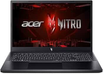 acer Nitro V, Intel Core i5-13th Gen 13420H Processor, NVIDIA GeForce RTX 4050-6 GB GDDR6(16GB DDR5, 1TB) IPS FHD, 15.6"/39.62cm, 165Hz, Win 11 Home, Obsidian Black, 2.113 kg, ANV15-51,Gaming Laptop
