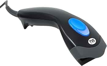 TVS Electronics BS-C101 Star Barcode Scanner |Aim and Shoot Trigger |1D linear imager to scanner |Express Speed of 330 scans per second|plug and play|2500 Pixels|1D CCD Imaging technology|