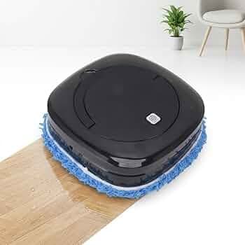 Drumstone (𝐒𝐩𝐞𝐜𝐢𝐚𝐥 𝟏𝟓 𝐘𝐞𝐚𝐫𝐬 𝐖𝐚𝐫𝐫𝐚𝐧𝐭𝐲 Mopping Robot Vacuum Cleaner with Water Tank, 2-in-1 Automatic Floor Cleaning Robot, Wet & Dry Smart Vacuum Mop for Home, Hard Floor