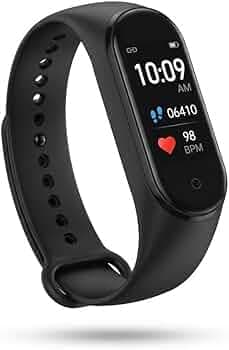 Drumstone (𝐒𝐩𝐞𝐜𝐢𝐚𝐥 𝟏𝟓 𝐘𝐞𝐚𝐫𝐬 𝐖𝐚𝐫𝐫𝐚𝐧𝐭𝐲 Fitness Smart Band with Touch Display, Heart Rate Sensor, Step Counter, Sleep Monitoring, Calorie Tracker, Waterproof IP67, Call