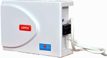 Voltage stabilizer 4kVA 4A170 1.5 Ton / 1 Ton /(120V to 270V) Voltage Stabilizer with Wide Working Range Best forALL Types of AC 1/1.5Ton | High Look White|