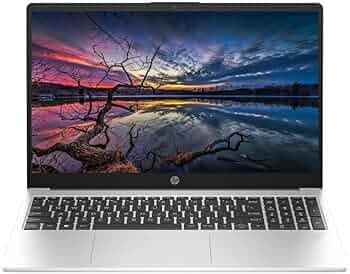 HP Business Laptop (2026) AMD Ryzen 5 7535U 8GB DDR5 RAM, 512GB SSD, AMD Radeon Graphics, Windows 11 Pro, 15.6" HD Display, Thin & Light, Turbo Silver, 1.45 kg