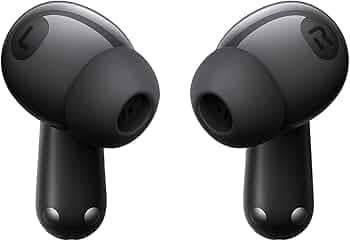 Original for Oneplus Nord Buds 3 Pro True Wireless Earbuds with Mic, 12.4mm Drivers, 38Hr Playback, IP55 Water Resistant, 4-Mic Design, AI Clear Call, Fast Pairing, Deep Bass (Black)